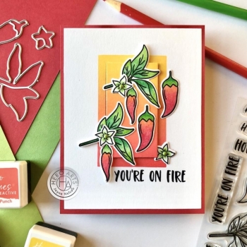 Hero Arts Clearstamps - Hot Stuff
